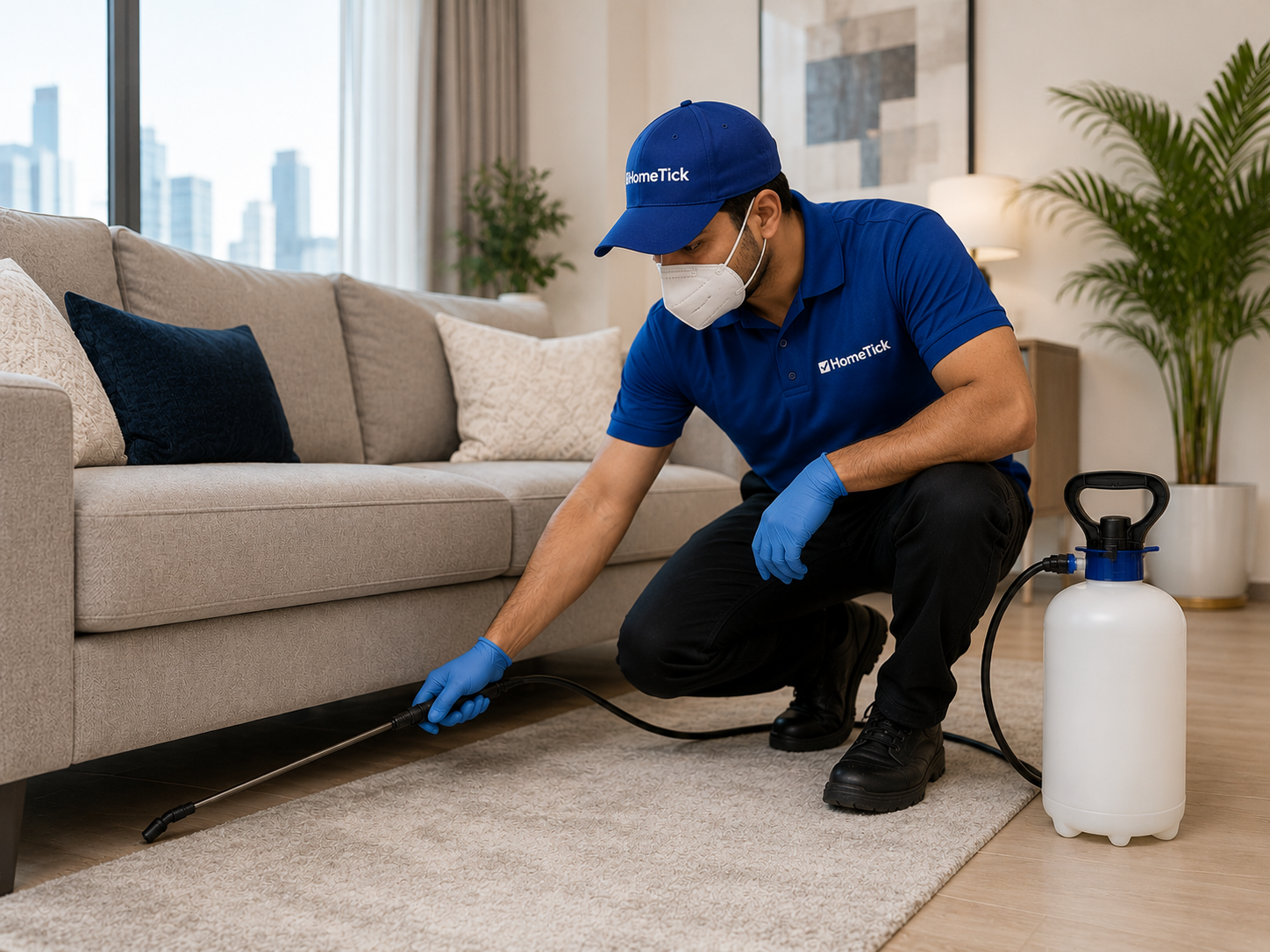HomeTick pest control service
